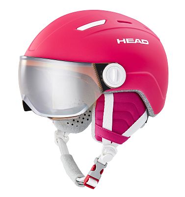 Превью Шлем горнолыжный Шлем горнолыжный HEAD Maja Visor Pink (328182)